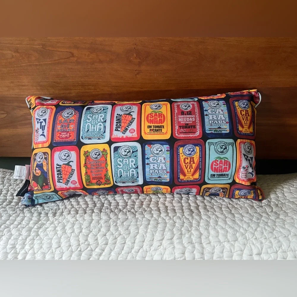 New Sardine pop art accent pillow